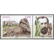 FRA4697M-SELO SÉRIE TURÍSTCA - TERRITÓRIO DE BELFORT - FRANÇA - 2012 - MINT