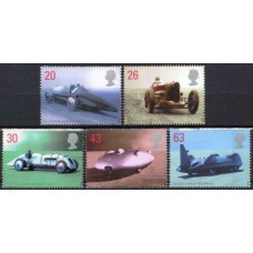 GRB2056N-SÉRIE RECORDES BRITÂNICOS NO AUTOMOBILISMO - GRÃ-BRETANHA - 1998 - N