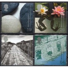 GRB2158M-SÉRIE NOVO MILÊNIO III - ÁGUA E COSTA - GRÃ-BRETANHA - 2000 - MINT