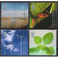 GRB2162N-SÉRIE NOVO MILÊNIO IV - VIDA E TERRA - GRÃ-BRETANHA - 2000 - N