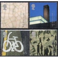 GRB2166M-SÉRIE NOVO MILÊNIO V - ARTE E ARTESANATO - GRÃ-BRETANHA - 2000 - MINT