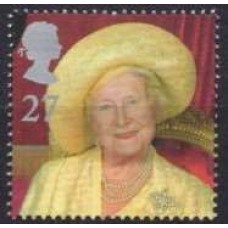 GRB2195MA-SELO CENTENÁRIO DA RAINHA MÃE ELIZABETH, RAINHA MÃE (DO BLOCO) - GRÃ-BRETANHA - 2000 - MINT