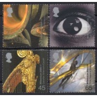 GRB2213N-SÉRIE NOVO MILÊNIO XII - SOM E VISÃO - GRÃ-BRETANHA - 2000 - N