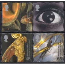 GRB2213N-SÉRIE NOVO MILÊNIO XII - SOM E VISÃO - GRÃ-BRETANHA - 2000 - N