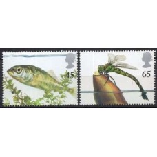 GRB2264M-SÉRIE FAUNA DAS LAGOAS - GRÃ-BRETANHA - 2001 - MINT