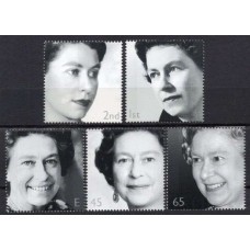 GRB2301NA-SÉRIE JUBILEU DE OURO DO REINADO DE ELIZABETH II - FILIGRANA À DIREITA - GRÃ-BRETANHA - 2002 - N