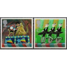 GRB2326M-SÉRIE EUROPA - O CIRCO - GRÃ-BRETANHA - 2002 - MINT