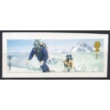 GRB2434M-SELO EXPLORADORES E AVENTUREIROS, CONQUISTA DO EVEREST - AUTOADESIVO DA CADERNETA - GRÃ-BRETANHA - 2003 - MINT