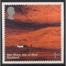 GRB2468M-SELO UMA VIAGEM BRITÂNICA - PAISAGENS DA ESCÓCIA - AUTOADESIVO DA CADERNETA - GRÃ-BRETANHA - 2003 - MINT