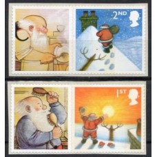 GRB2594MA-SÉRIE NATAL - DA FOLHA COM VINHETAS - GRÃ-BRETANHA - 2004 - MINT