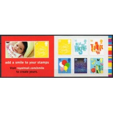 GRB2805MC-CADERNETA MENSAGENS II - GRÃ-BRETANHA - 2006 - MINT
