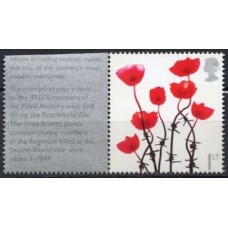 GRB2823MA-SELO EM MEMÓRIA ÀS VÍTIMAS DA BATALHA DE SOMME - COM VINHETA - GRÃ-BRETANHA - 2006 - MINT