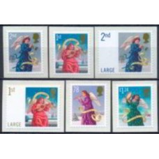 GRB2949M-SÉRIE NATAL - ANJOS - GRÃ-BRETANHA - 2007 - MINT