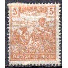 HUN0287NA-SELO CAMPONESES, 5FI - HUNGRIA - 1920/23 - N
