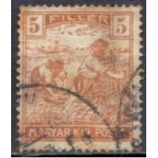 HUN0287UA-SELO CAMPONESES, 5FI - HUNGRIA - 1920/23 - U