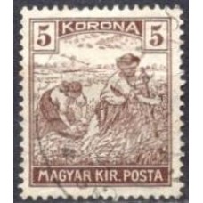 HUN0300U-SELO CAMPONESES, 5K - HUNGRIA - 1920/23 - U