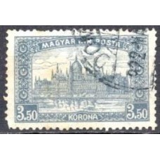 HUN0303U-SELO PARLAMENTO, 3,50K - HUNGRIA - 1920/23 - U