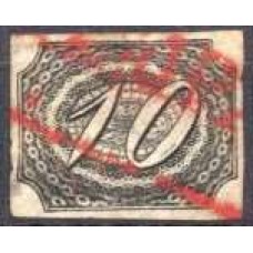 IM0004U.03-SELO INCLINADO, 10 RÉIS - 1844 - U