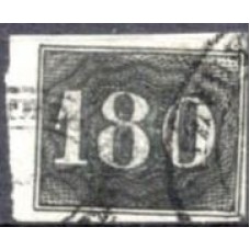 IM0016U.02-SELO VERTICAL, 180 RÉIS - 1850 - U