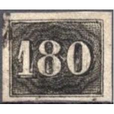 IM0016U.05-SELO VERTICAL, 180 RÉIS - 1850 - U