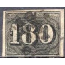IM0016U.07-SELO VERTICAL, 180 RÉIS - 1850 - U