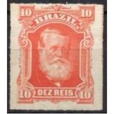 IM0037N.05-SELO DOM PEDRO II BARBA BRANCA, 10 RÉIS - 1877 - N