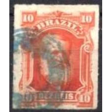 IM0037U.03-SELO DOM PEDRO II BARBA BRANCA, 10 RÉIS - 1877 - U