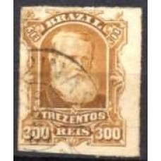 IM0044U.03-SELO DOM PEDRO II BARBA BRANCA, 300 RÉIS - 1878 - U