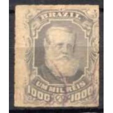 IM0046U.02-SELO DOM PEDRO II BARBA BRANCA, 1000 RÉIS - 1878 - U
