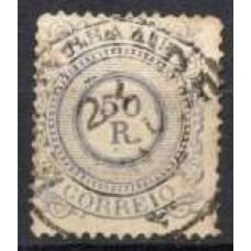 IM0063U.03-SELO CIFRA, 50 RÉIS - 1885 - U