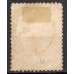 JO0021UA.01-SELO JORNAIS CIFRA HORIZONTAL DENTEAÇÃO 11-11,5, 100 RÉIS - 1890 - U