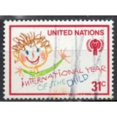 ONN0303U-SELO ANO INTERNACIONAL DA CRIANÇA, 31C - ONU NOVA IORQUE - 1979 - U
