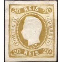 POR0020N.02-SELO LUÍS 1º, 20R - PORTUGAL - 1866/67 - N - REIMPRESSÃO? POR0020N.02-SELO LUÍS 1º, 20R - PORTUGAL - 1866/67 - N - REIMPRESSÃO?