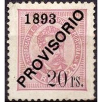 POR0093N.02-SELO PROVISÓRIO, 20R SOBRE 25R - PORTUGAL - 1893 - N POR0093N.02-SELO PROVISÓRIO, 20R SOBRE 25R - PORTUGAL - 1893 - N
