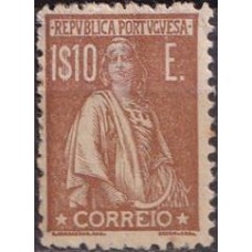 POR0254NB-SELO CERES, 1,10E DENTEAÇÃO 12 X 11,5 - PORTUGAL - 1917/24 - N