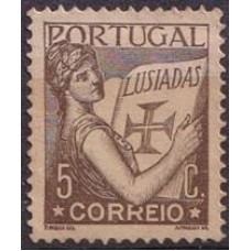 POR0530M-SELO LUSÍADAS, 5C - PORTUGAL - 1931/38 - MINT