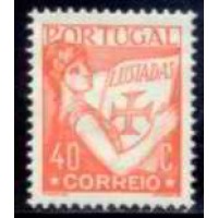 POR0536N-SELO LUSÍADAS, 40C - PORTUGAL - 1931/38 - N POR0536N-SELO LUSÍADAS, 40C - PORTUGAL - 1931/38 - N