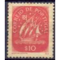 POR0629N-SELO CARAVELA, 10C - PORTUGAL - 1943 - N POR0629N-SELO CARAVELA, 10C - PORTUGAL - 1943 - N