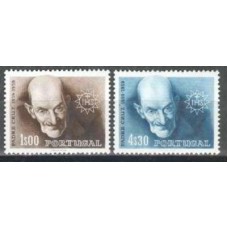 POR0868M-SÉRIE CENTENÁRIO DE NASCIMENTO DO PADRE CRUZ - PORTUGAL - 1960 - MINT