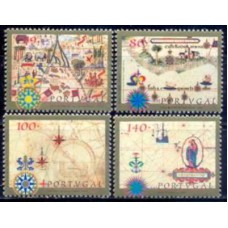 POR2192M-SÉRIE CARTOGRAFIA PORTUGUESA - PORTUGAL - 1997 - MINT