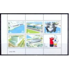 POR2266MF-MINIFOLHA EXPOSIÇÃO MUNDIAL LISBOA EXPO 98 - OS OCEANOS VII  - PORTUGAL - 1998 - MINT