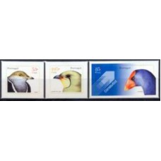 POR2469N-SÉRIE CABEÇAS DE AVES - AUTOADESIVOS - PORTUGAL - 2001 - N