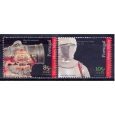 POR2496M-SÉRIE 150º ANIVERSÁRIO DO MUSEU MILITAR - PORTUGAL - 2001 - MINT