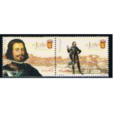 POR2744MS-SE-TENANT 400º ANIVERSÁRIO DO NASCIMENTO DE DOM JOÃO IV - PORTUGAL - 2004 - MINT