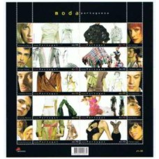 POR2847MF-MINIFOLHA MODA PORTUGUESA - PORTUGAL - 2004 - MINT