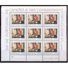 PORB029N-BLOCO DIA DE PORTUGAL - PORTUGAL - 1979 - N