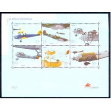 PORB156M-BLOCO 75º ANIVERSÁRIO DA ARMA DA AERONÁUTICA - PORTUGAL - 1999 - MINT