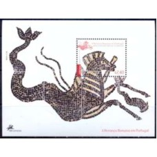 PORB247M-BLOCO A HERANÇA ROMANA EM PORTUGAL - PORTUGAL - 2006 - MINT