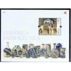 PORB279M-BLOCO CERÂMICA FARMACÊUTICA - PORTUGAL - 2008 - MINT