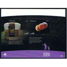 PORB287M-BLOCO SÉRIE EUROPA - ASTRONOMIA - PORTUGAL - 2009 - MINT